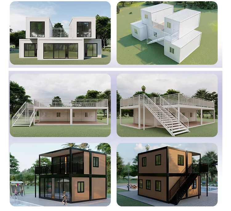 Container homes 40ft luxury house container pool prefabricated houses villas other prefab houses for living