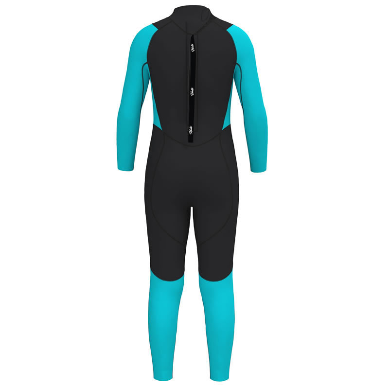 Sinodiving Women Men Neoprene Wetsuits One Piece Long Sleeve Couple Surf Dive Wear Hoodless Back Zip Surfing Scuba Diving Suit