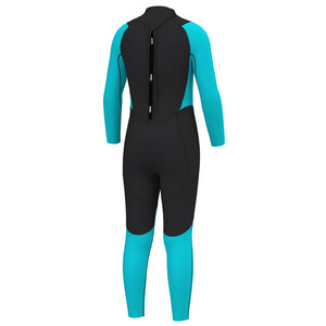 Sinodiving Women Men Neoprene Wetsuits One Piece Long Sleeve Couple Surf Dive Wear Hoodless Back Zip Surfing Scuba Diving Suit