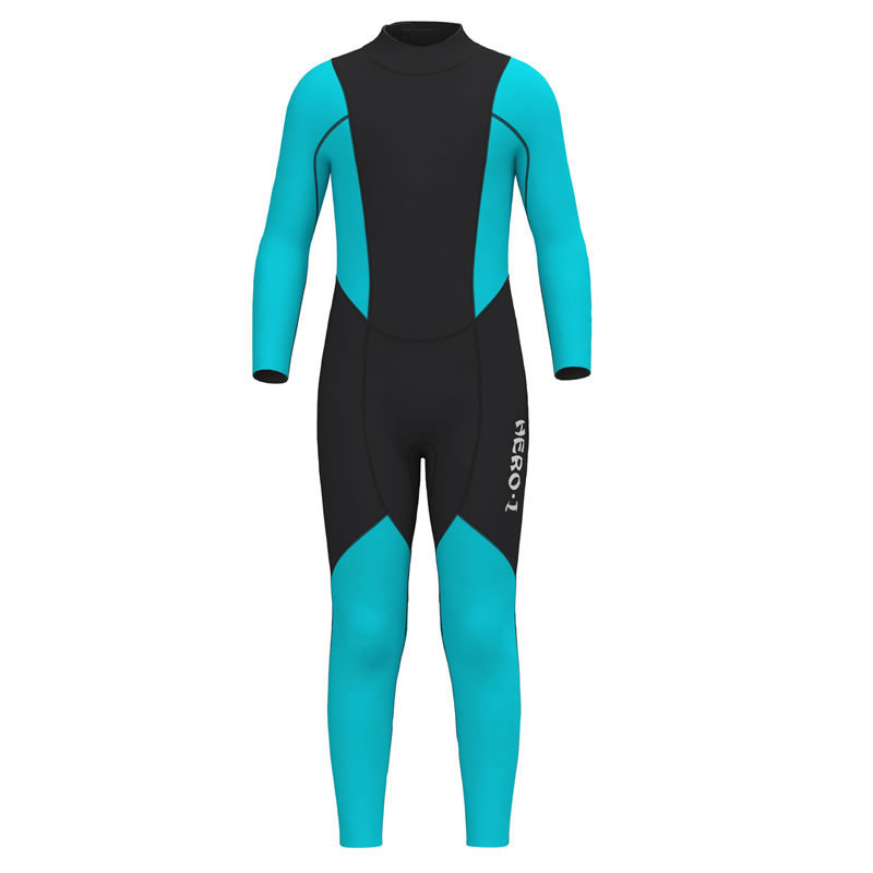 Sinodiving Women Men Neoprene Wetsuits One Piece Long Sleeve Couple Surf Dive Wear Hoodless Back Zip Surfing Scuba Diving Suit