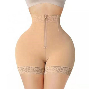 Wholesale Seamless Shaping Shorts Enhanced Butt Lifting High Compression Panties Shaping Shorts