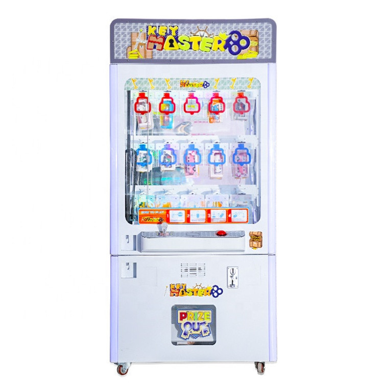 Coin Operated Golden Key Master Arcade Vending Game Machine For Sale