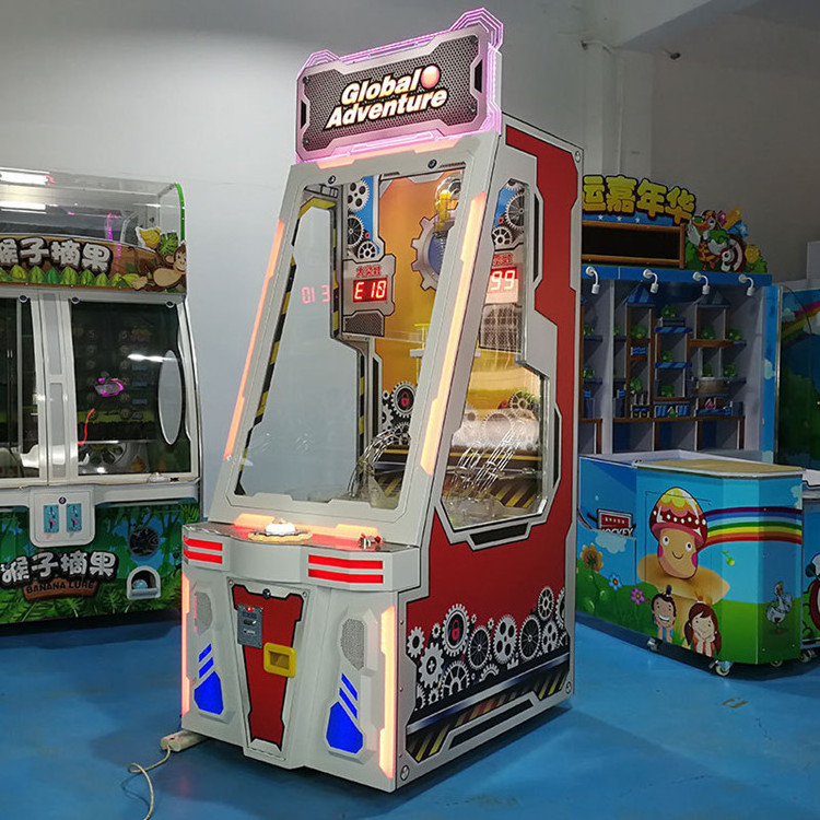 Coin Operated Kids Adventure Ball Drop Tickets Redemption Prize Arcade