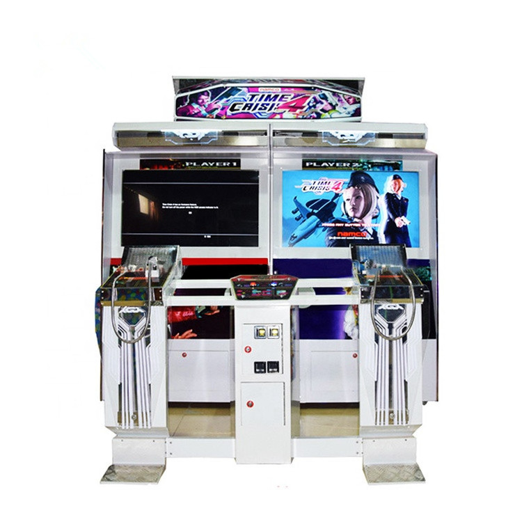 Coin Operated 2 Players Time Crisis 4 Shooting Video Gun Arcade Machine