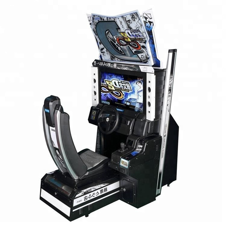 Coin Operated Initial D 8 Car Racing Simulator Arcade Game Machine