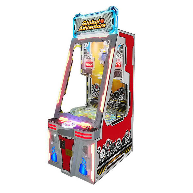 Coin Operated Kids Adventure Ball Drop Tickets Redemption Prize Arcade