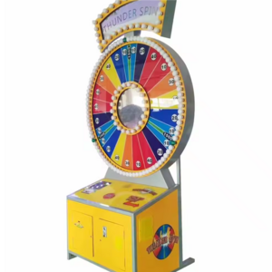 Coin Operated Arcade Super Spin N Win Lottery Redemption Game Machines For Amusement Park