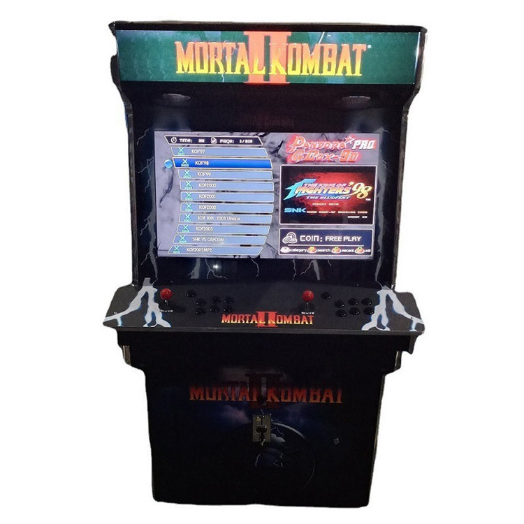 Factory Price Coin Operated 32LCD 2 Players Video Fighting Mortal Kombat Arcade Game Machine