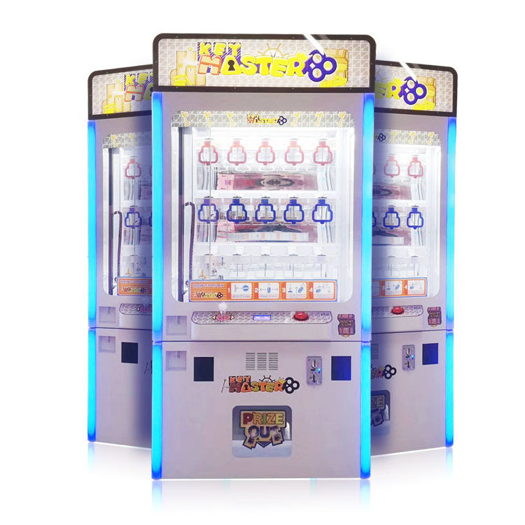 Coin Operated Golden Key Master Arcade Vending Game Machine For Sale