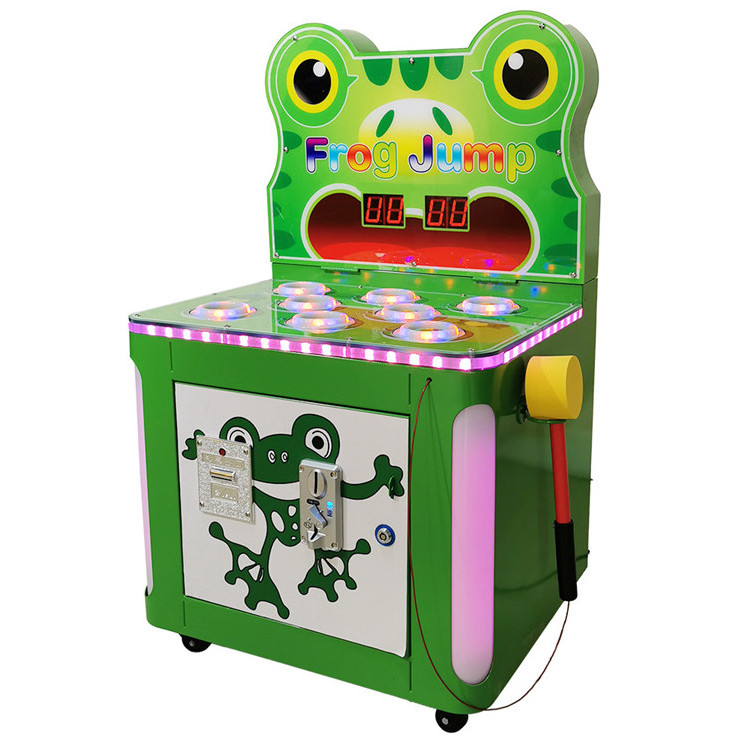 Coin Operated Kids Ticket Redemption Hitting Hamsters Hammer Whack a Mole Game Machine