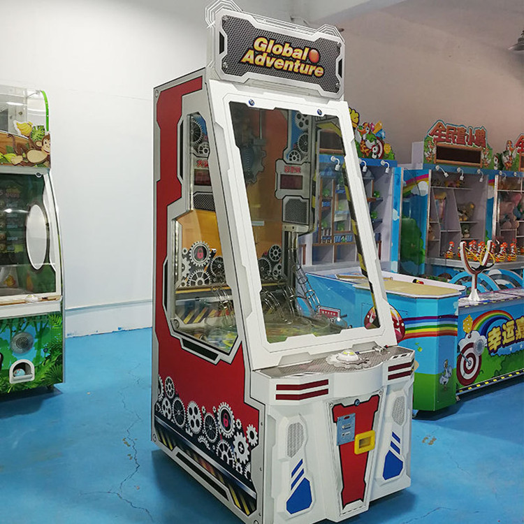 Coin Operated Kids Adventure Ball Drop Tickets Redemption Prize Arcade