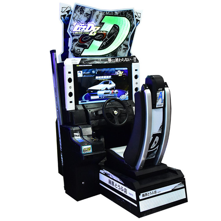 Coin Operated Initial D 8 Car Racing Simulator Arcade Game Machine