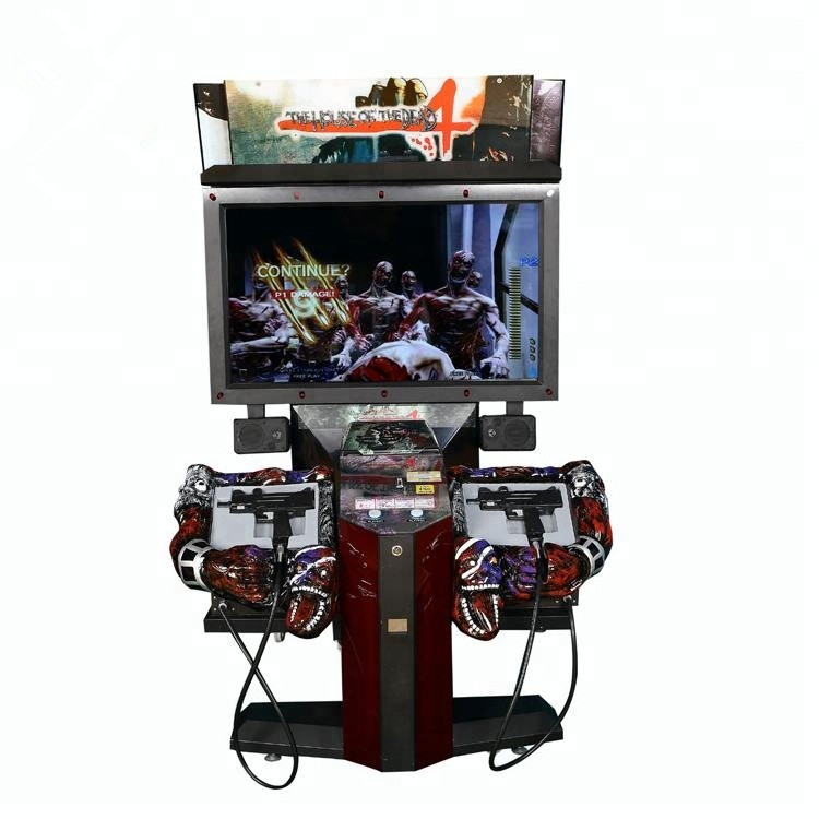 Coin Operated The House of The Dead 4 Arcade Simulator Screen Gun Shooting Entertainment Game Machines