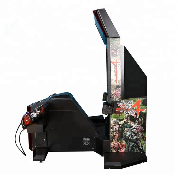 Coin Operated The House of The Dead 4 Arcade Simulator Screen Gun Shooting Entertainment Game Machines