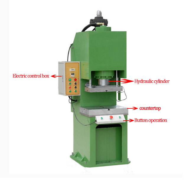 servo bow c type hydraulic press metal stamping press machine