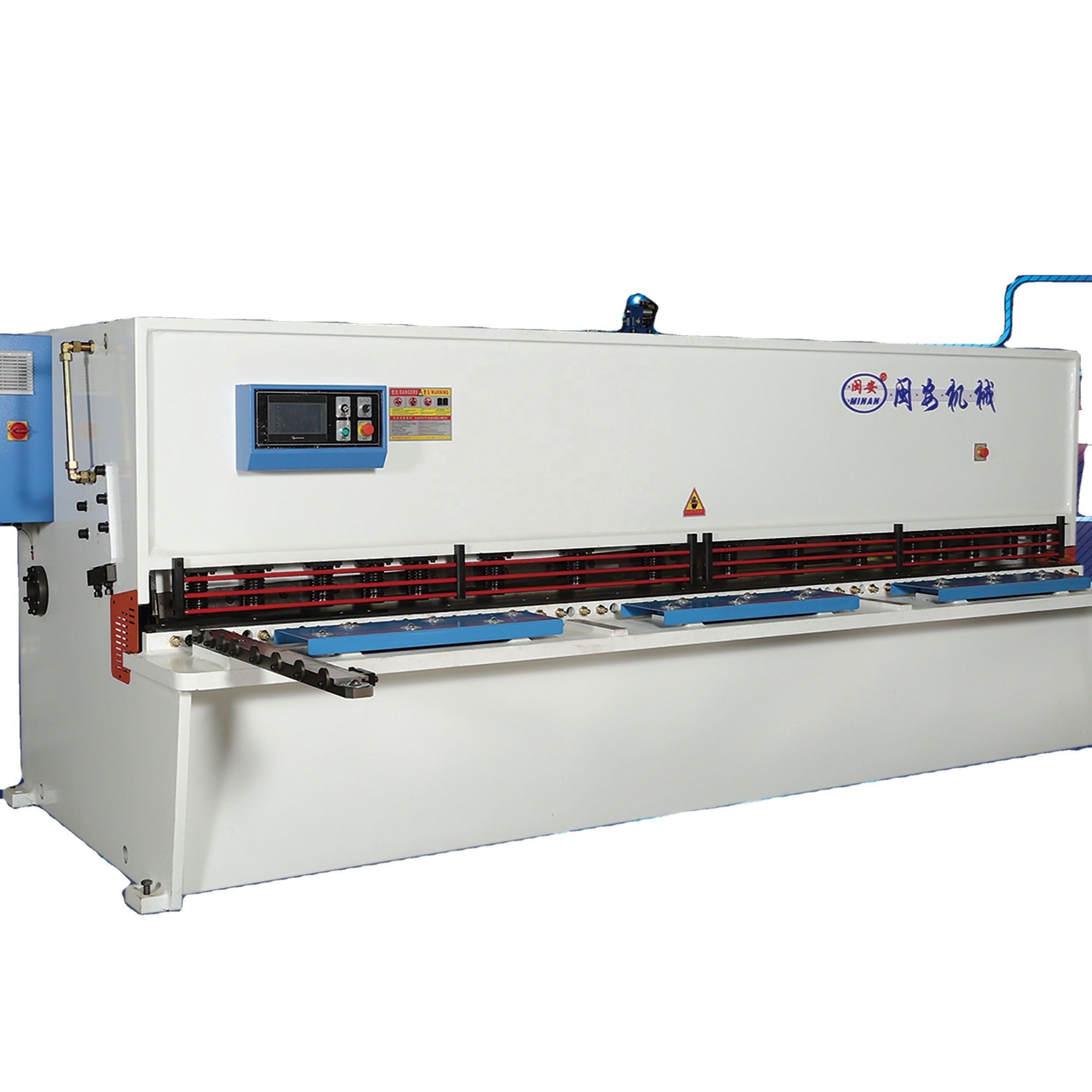 Sheet Metal Shearing Machine Swing Beam Plate Shears 6mm Ce Shearing Machine Price