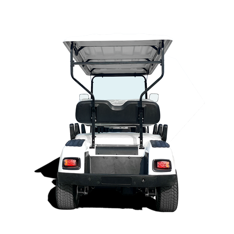 Airport use shuttle bus 30km/h Maximum speed super long 6 seats electric golf carts for tourist