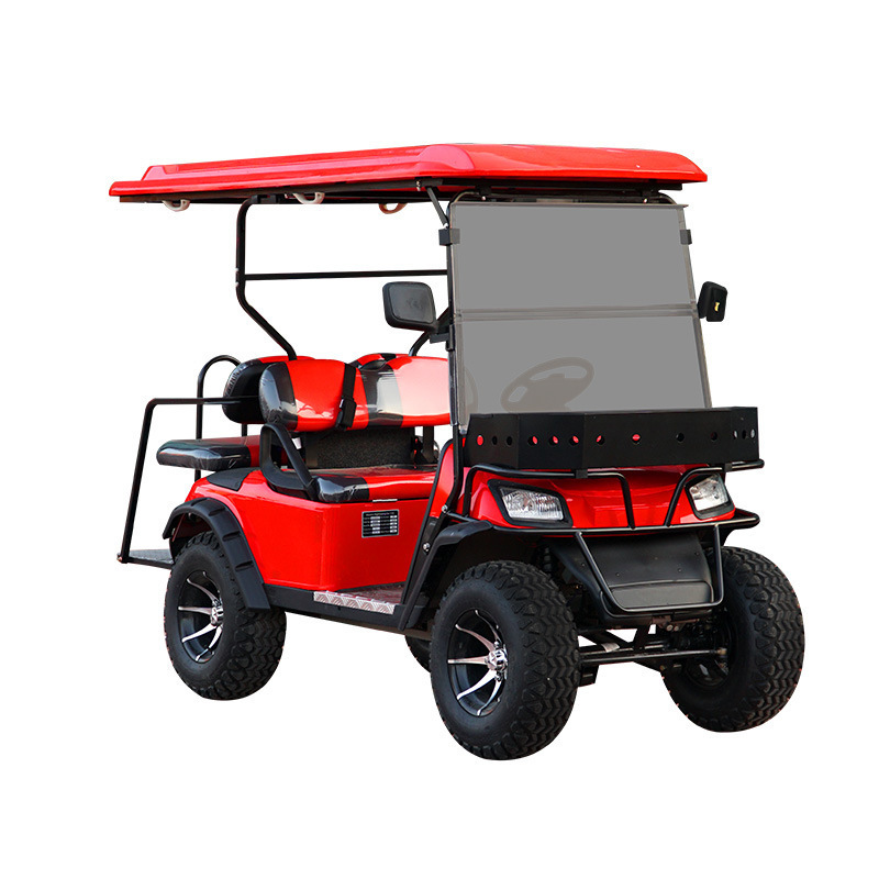 Free Shipping Club Golf cart Lifted 4 Passenger Golf 6 Person 72v electric lifted golf cart off road buggy with lithium battery