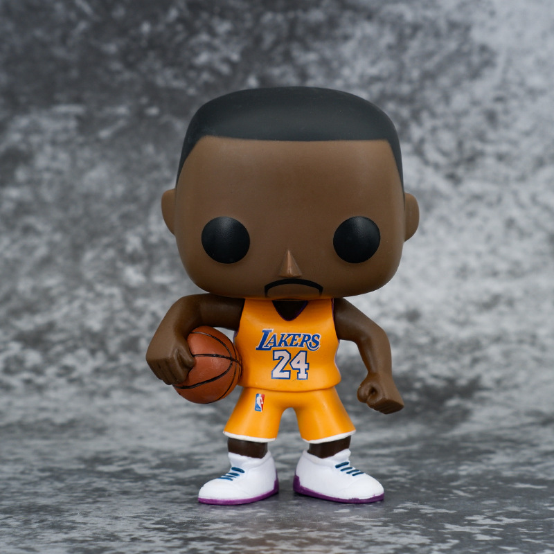 Custom Basketball Star Doll Kobe Curry James Shaking Head Hand-made Custom Action Figure