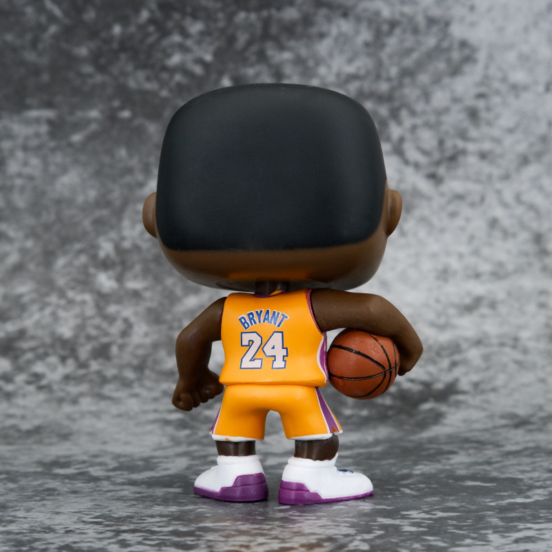 Custom Basketball Star Doll Kobe Curry James Shaking Head Hand-made Custom Action Figure