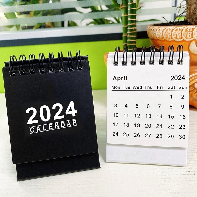 2024 Printing Services Custom Size Color 365 Day Daily Calendar Daily Desk Calendar