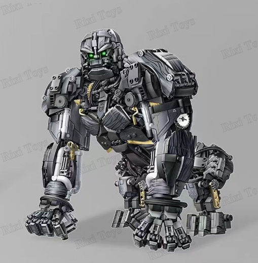 City Technical MOC Primal Titan Mechanical Gorilla Transformation Robot Model DIY Bricks Toys For Boys Building Blocks Sets