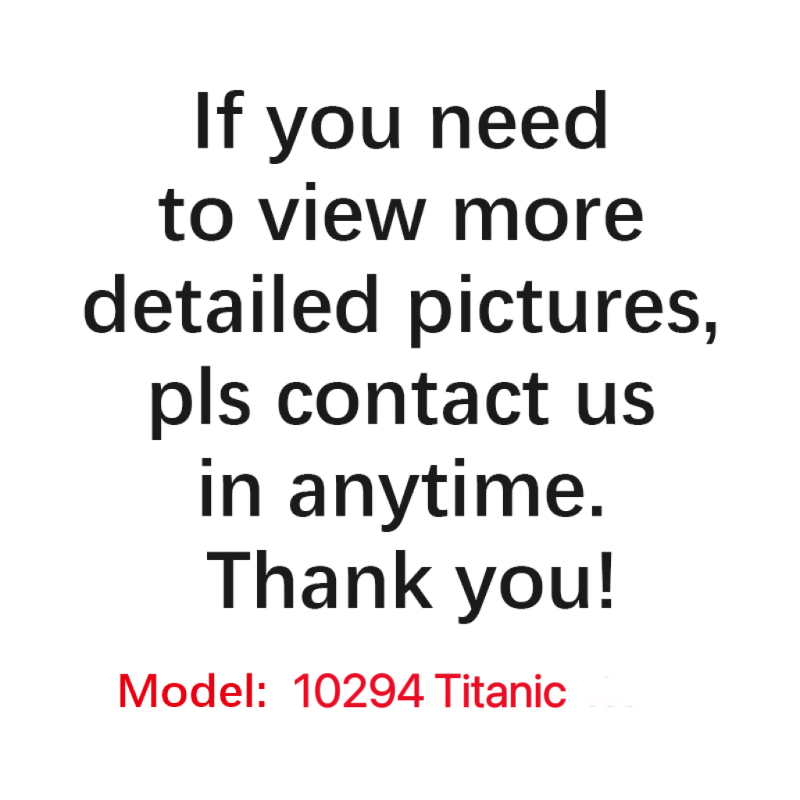 9090pcs Movie Titanic Large Cruise Boat Ship Steamship Model Jumbo DIY Assembly Brick Construction Toys Building Blocks Sets