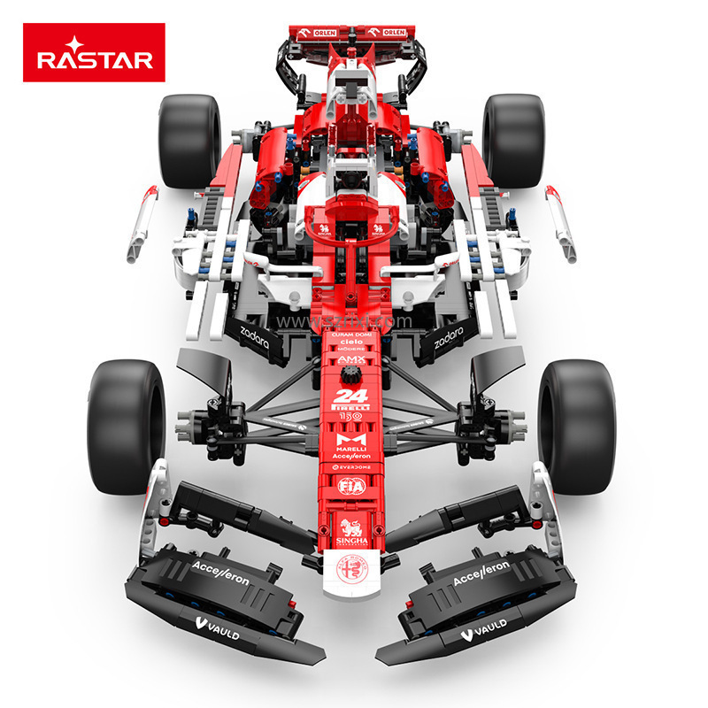 2023 New Arrivals Technic MOC 1:8 Alfa Remeo F1 RC Racing Car Model DIY Education Brick Toys For Kids Building Block Sets