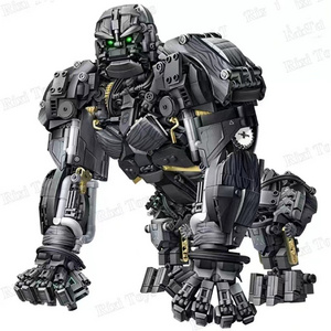 City Technical MOC Primal Titan Mechanical Gorilla Transformation Robot Model DIY Bricks Toys For Boys Building Blocks Sets