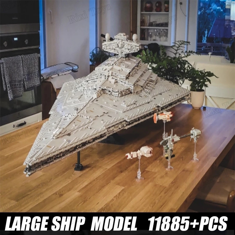 Mould King MOC Star Plan Rebel UCS Death Wars Ship Juguet Millennium Falcon 75192 Model Toys Jumbo Bricks Building Block Sets