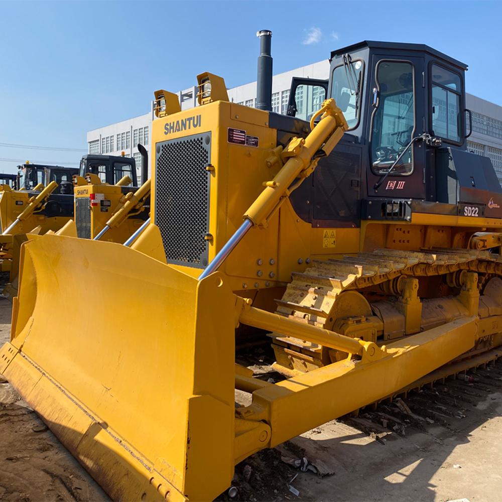 Used Construction Machinery Shantui SD22 Bulldozer For Sales Second-hand Crawler Type Bulldozer Price Lower