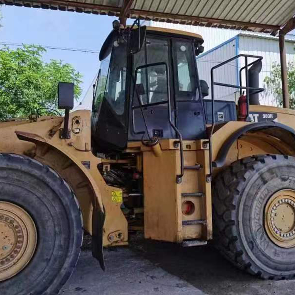 High Performance Used Caterpillar Wheel Loader 980H For Sales Bucket Capacity 6.1 m3  Load Capacity 8 Ton