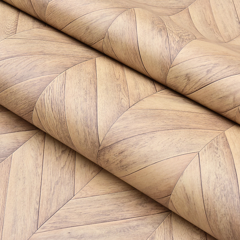 Wholesale wood grain wallpaper pvc decorative film self adhesive contact paper for furniture