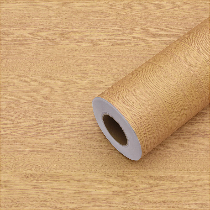 Matt wood grain  decorative pvc film and pvc membrane foil for furniture kitchen cabinet