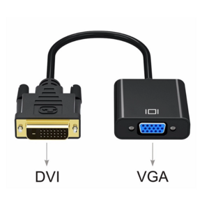 Full HD 1080P DVI Male to VGA Female Video Converter Adapter 24+1 25 Pin DVI to VGA Adapter for TV PS3 PS4 PC Display