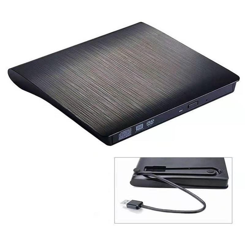 USB 3.0 External DVD-RW CD-RW Burner Recorder Optical Drive Rewritable Drive CD DVD ROM Combo Writer PC for Macbook Pro Support