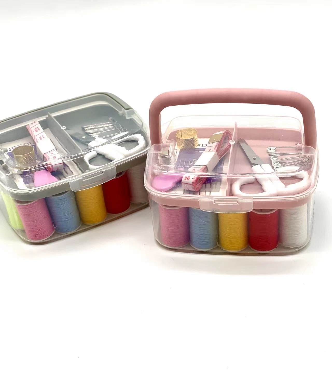 Sewing Box Set Household Mini Sewing Bag Hand Stitching Portable Portable Sewing Mending Line Tool Storage Box