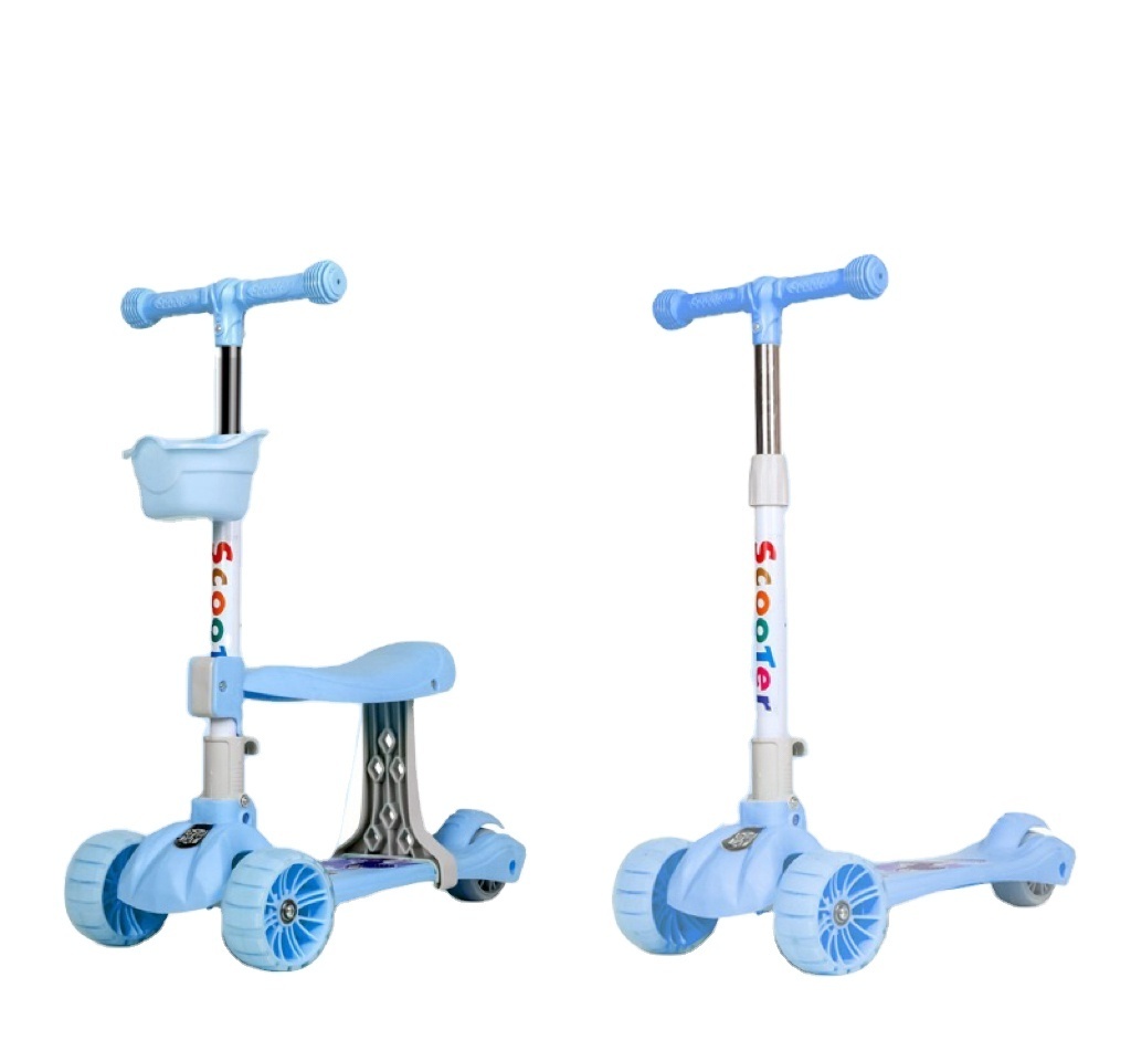 2023 New cheap spray scooter for kids wholesale 3 wheels electric children toys scooters toddler baby scooters