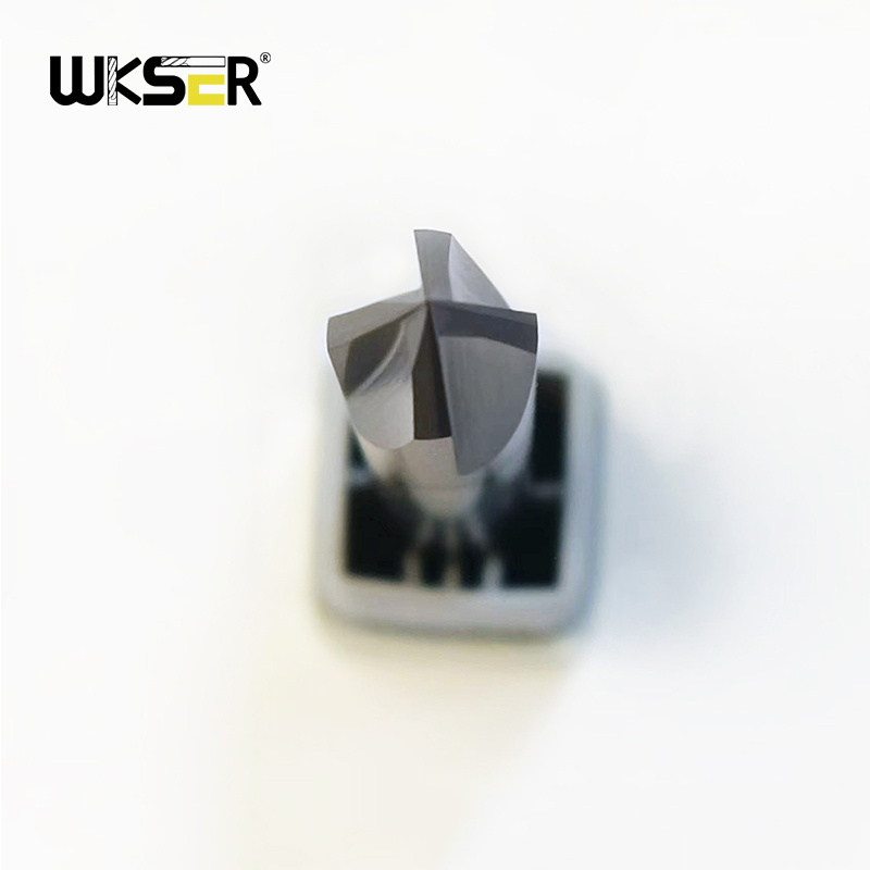 New Product 4 flute carbide chamfer end mill for aluminum steel 60 degree coated chamfer endmill milling cutter