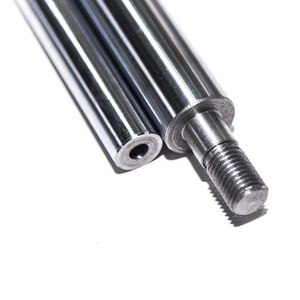 OEM Drawing CNC Machining Parts Solid Hollow Metal Motor Rotating Steering Mechanical Roller Stainless Steel Tube Shaft