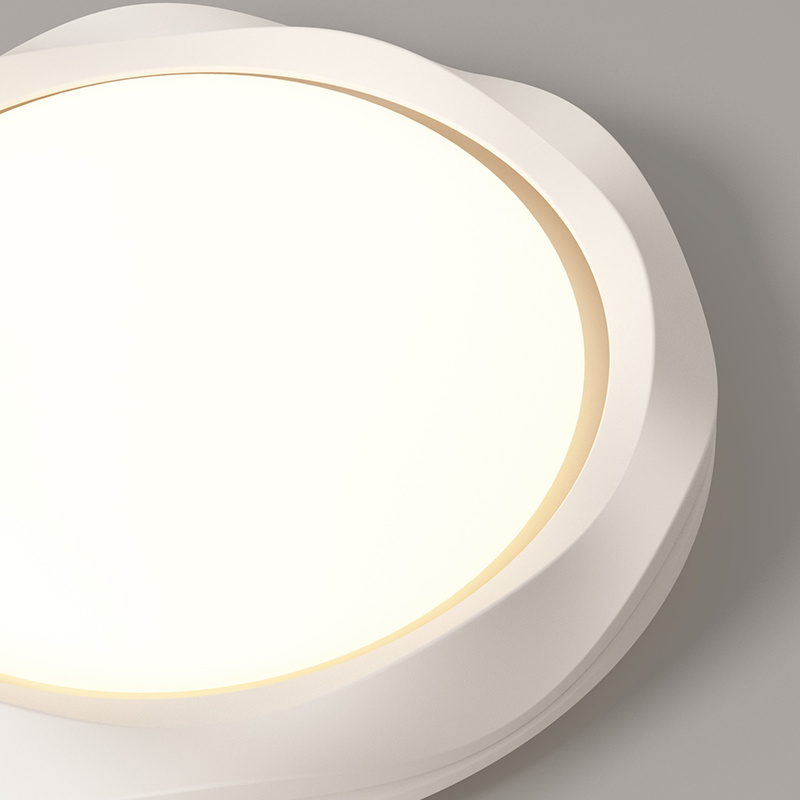 Modern full spectrum eye-protecting indoor china round light fixture decoration custom nordic pvc round ceiling lighting lamp f