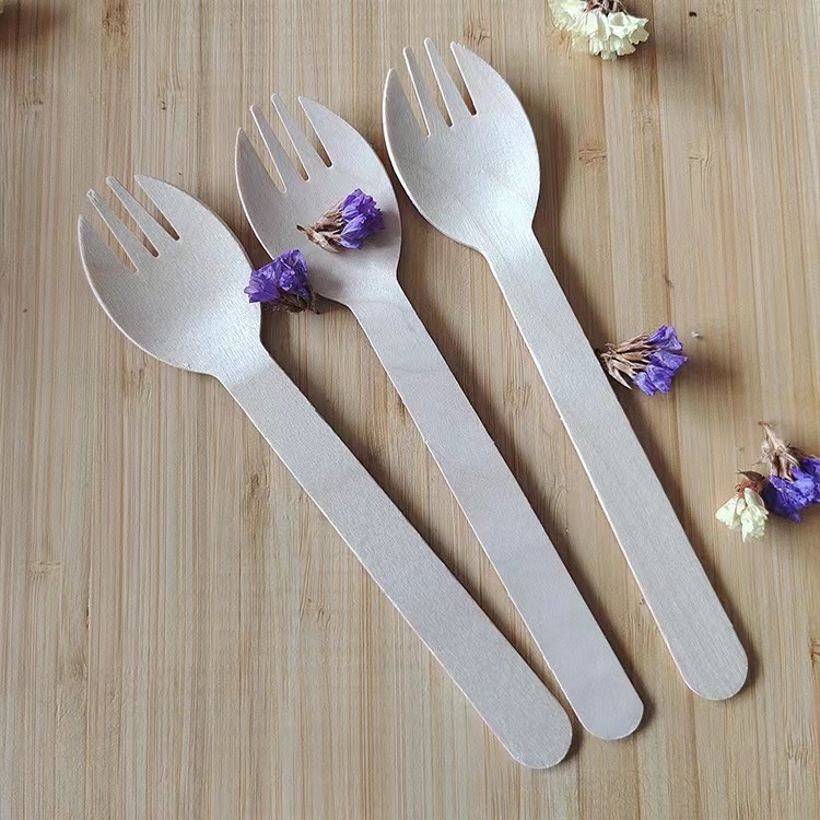 Handmade 86pcs/72pcs/84pcs Disposable Cutlery Set with Wooden Spoons Includes Cutlery and Wooden Case