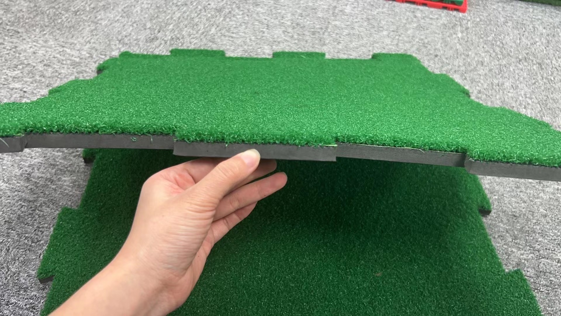 Portable Mini Golf Mat Synthetic Turf Grass Pickleball Court Sports Artificial Grass Flooring