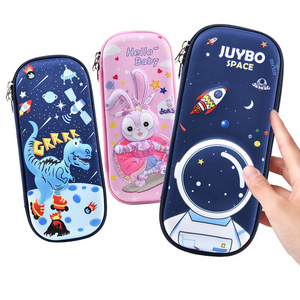 3D Stationery Box Primary School Cartoon EVA Pencil Case Stereo Pencil Case Anti-fall Korean Children Large Capacity