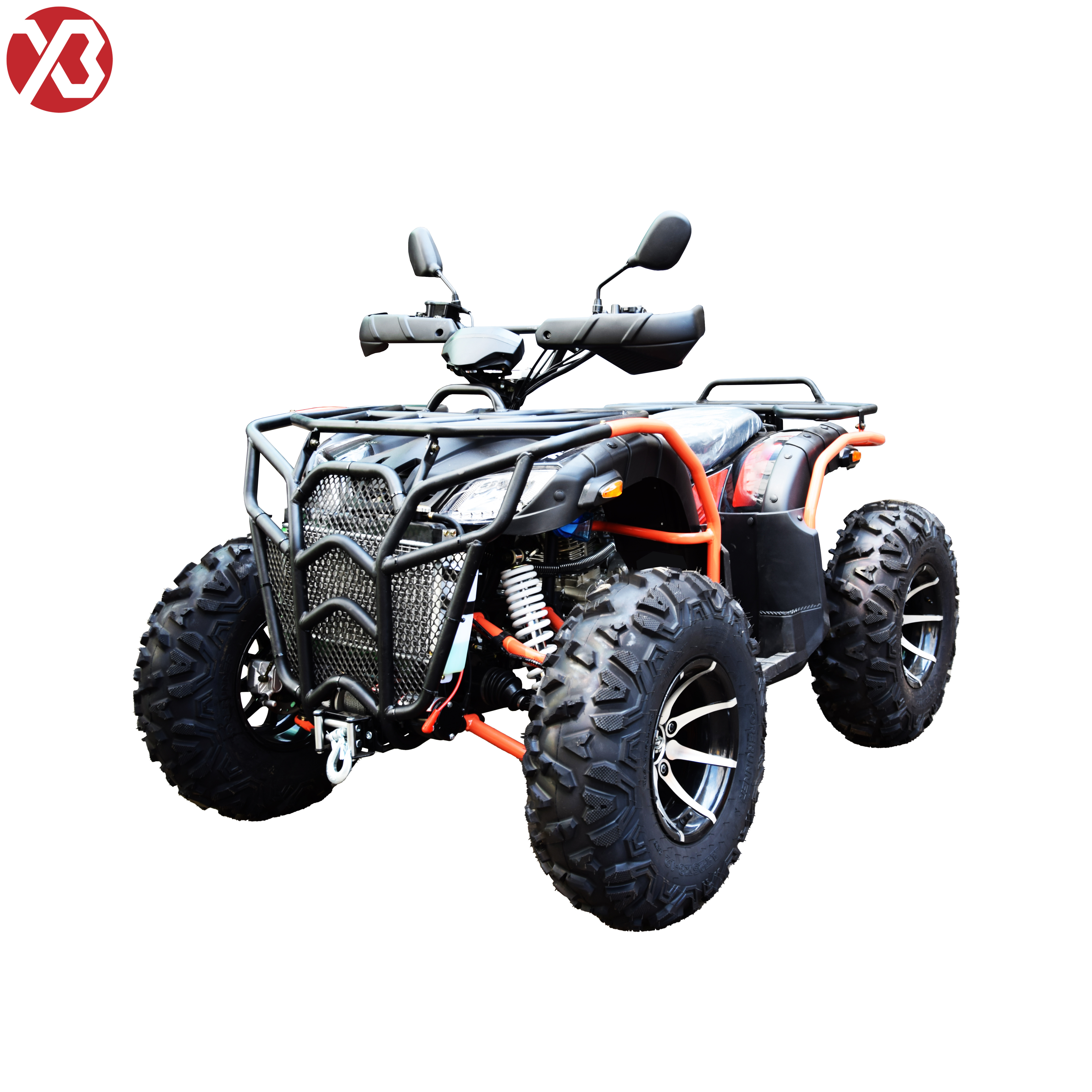 Four wheel drive bull ATV  Zongshen 250/300cc engine  ZS174MN-2 Optional model and cargo box with bucket Aluminum wheel hub