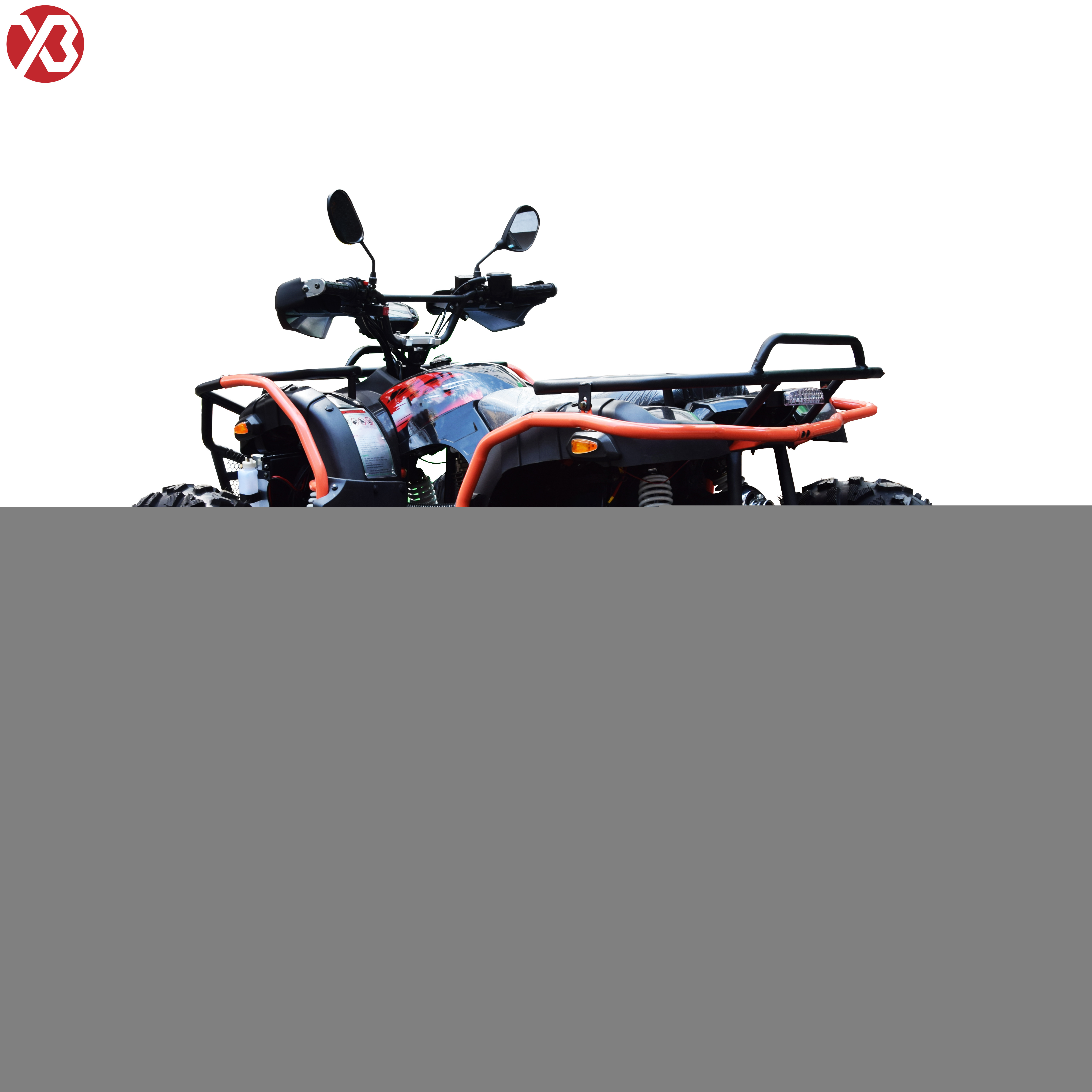 Four wheel drive bull ATV  Zongshen 250/300cc engine  ZS174MN-2 Optional model and cargo box with bucket Aluminum wheel hub