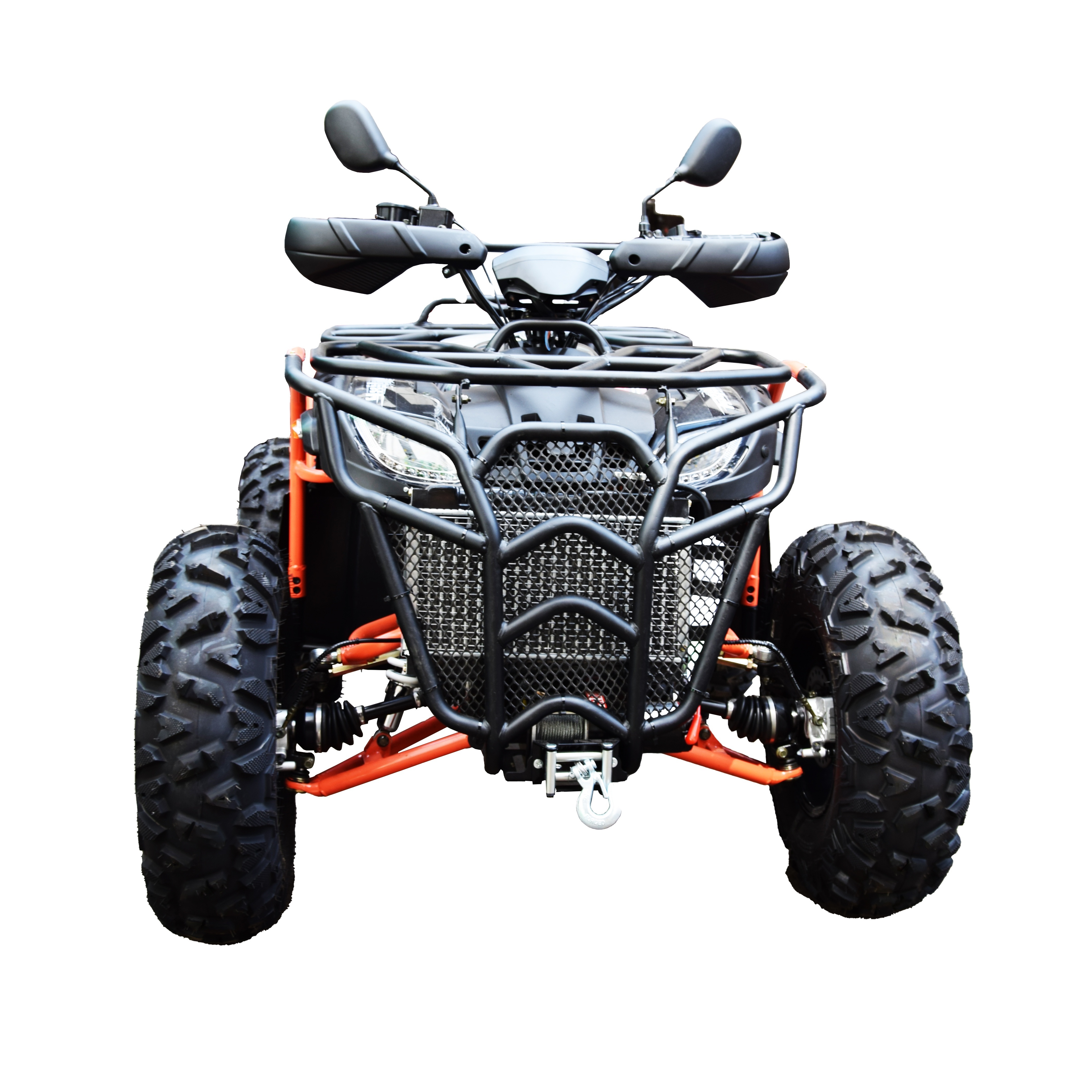 Four wheel drive bull ATV  Zongshen 250/300cc engine  ZS174MN-2 Optional model and cargo box with bucket Aluminum wheel hub