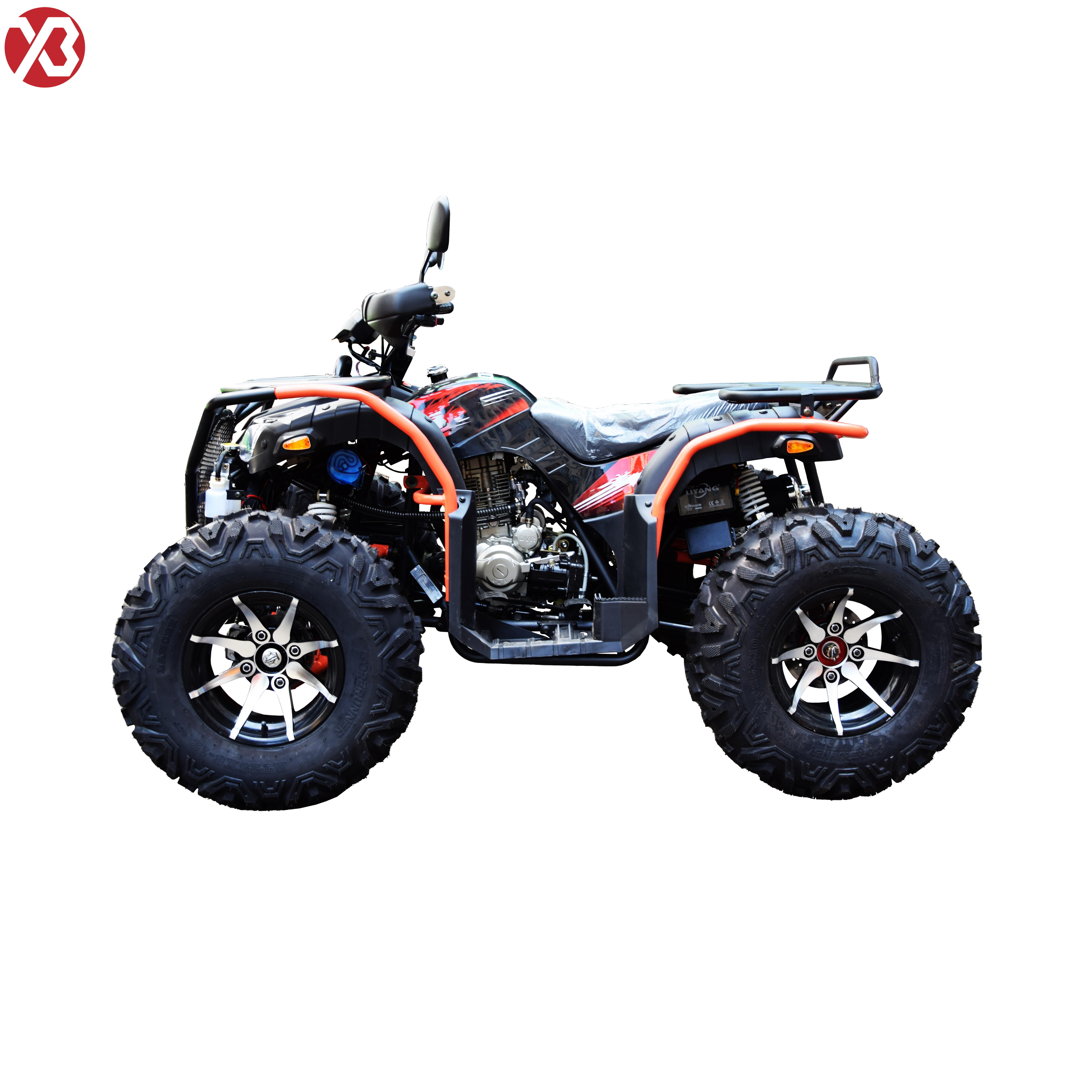 Four wheel drive bull ATV  Zongshen 250/300cc engine  ZS174MN-2 Optional model and cargo box with bucket Aluminum wheel hub