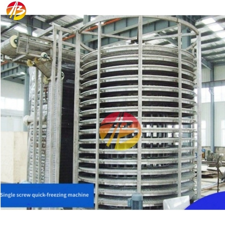 Quick Freezing Machine Fish Freezing Tunnel Freezer Processing Machinery Frozen Deep Blast Freezer For Fish