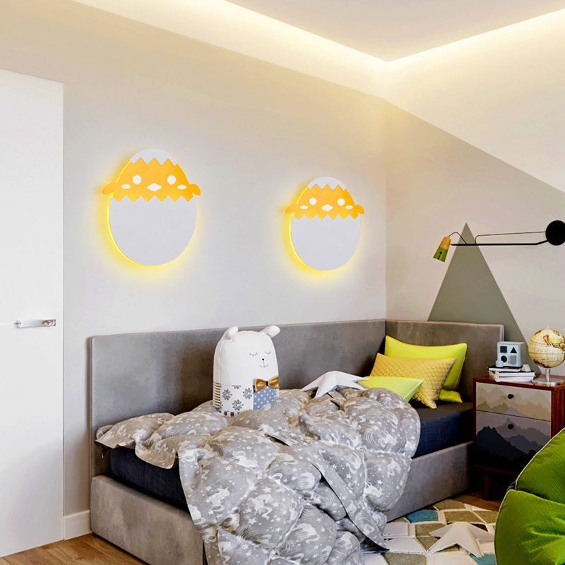 Wholesale 2024 New Bedside LED Wall Lamp Modern Simple Creative Cartoon Boys and Girls Decorative Room Lighting